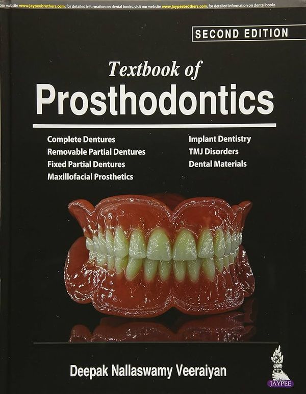 Textbook of Prosthodontics by Deepak Nallaswamy