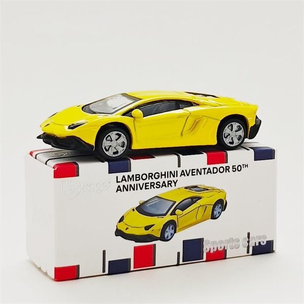 LAMBORGHINI AVENTADOR 50TH ANNIVERSARY -Bburago 1:64 Scale