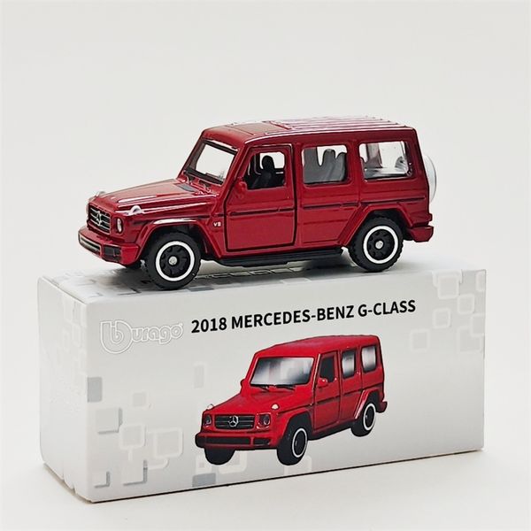 Bburago 1:64 scale model of a 2018 Mercedes-Benz G-Class.