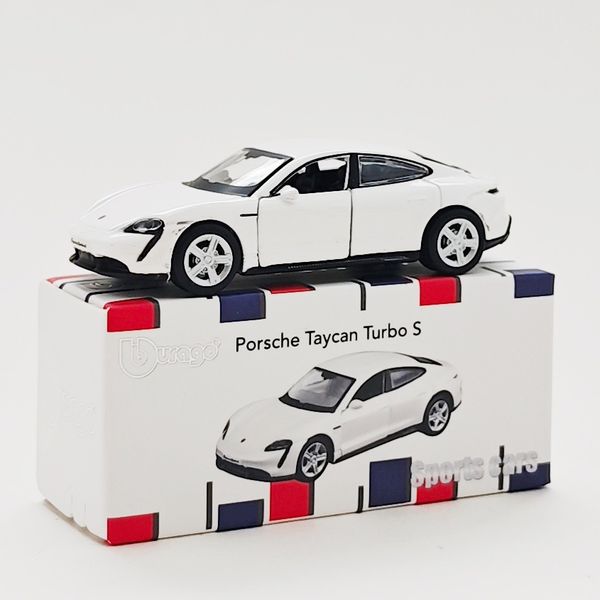 Bburago 1:64 scale Porsche Taycan Turbo S Diecast