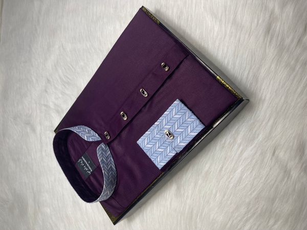 Blue Katan Contrast purple