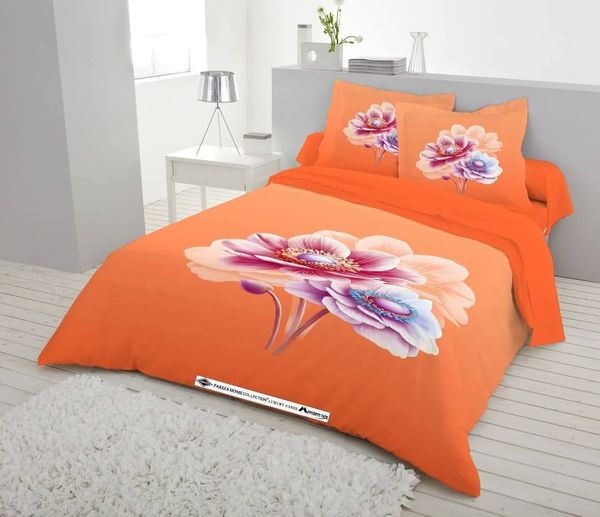 এক ফুলের বিছানার চাদর