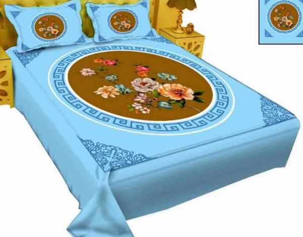 এক ফুলের বিছানার চাদর