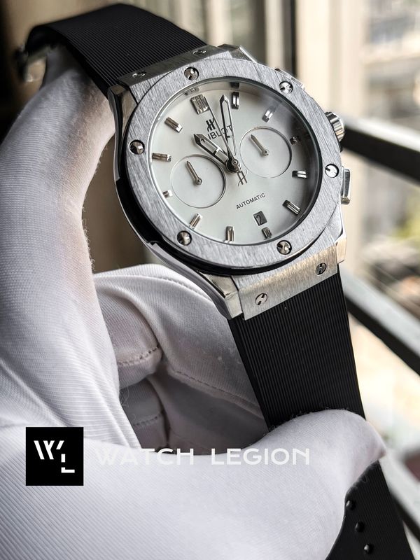 HUBLOT CLASSIC FUSION SILICONE WHITE