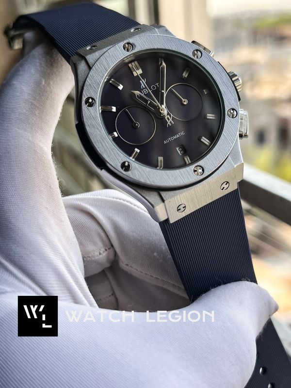 HUBLOT CLASSIC FUSION SILICONE BLUE