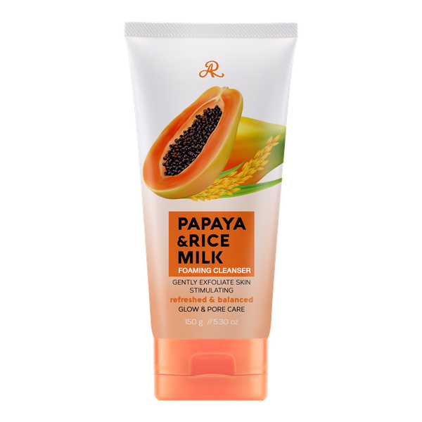 AR Papaya & Rice Milk Foaming Cleanser -150ml