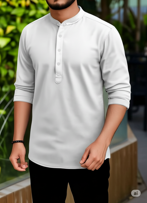 Trendy white katua