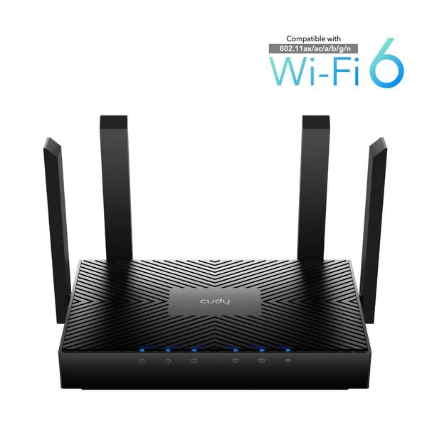 Cudy WR3000 AX3000 গিগাবিট ডুয়াল ব্যান্ড স্মার্ট ওয়াই-ফাই 6 রাউটার Cudy WR3000 AX3000 Gigabit Dual Band Smart Wi-Fi 6 Router .