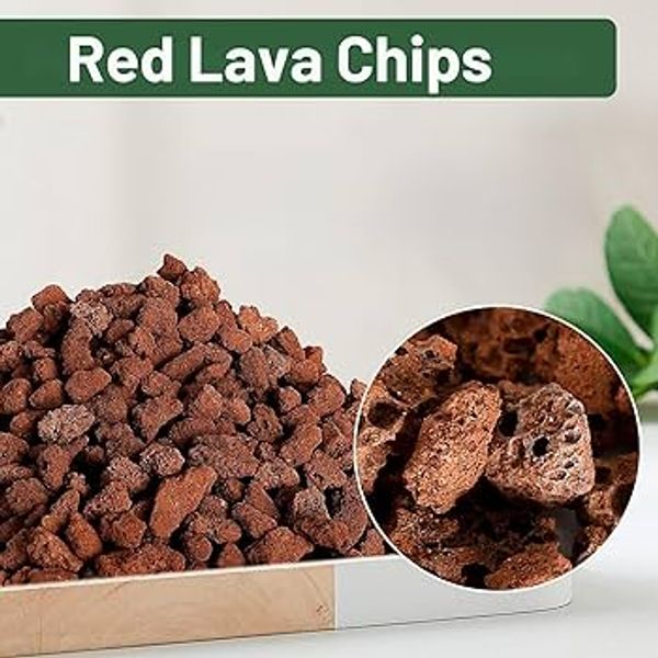 Lava rock chips (100 grm)