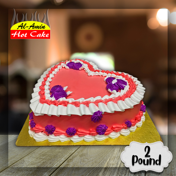 Love Shape Cake