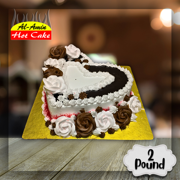 Love Shape Cake