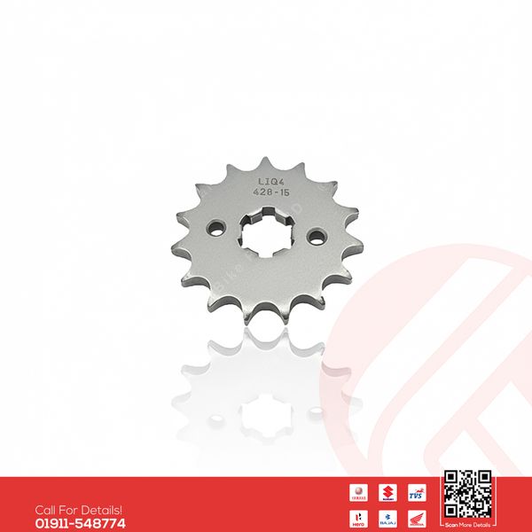 Sprocket Drive (Front Sprocket) for Suzuki Gixxer & Gixxer SF (Old & New Model) bike.