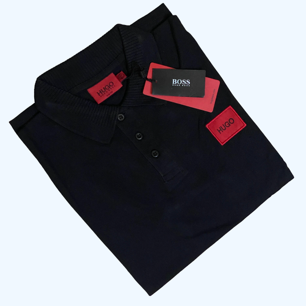 Hugo Boss Men's Jet Black Polo T-shirt