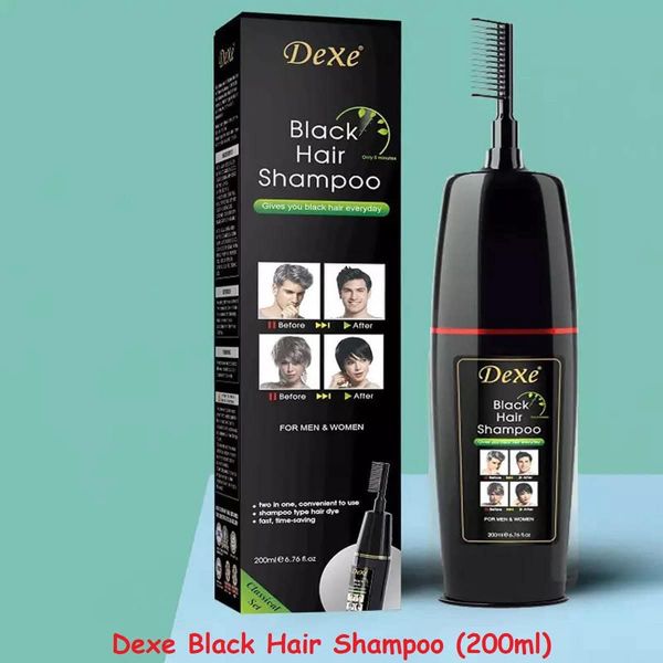 Dexe Black hair shampoo 200ml