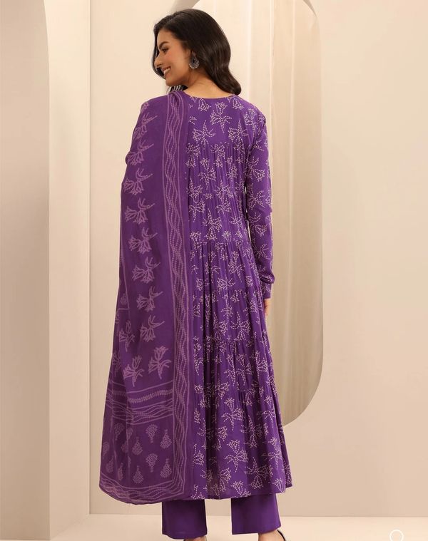 Premium Gawn Kurta Three Piece Set - Image 4