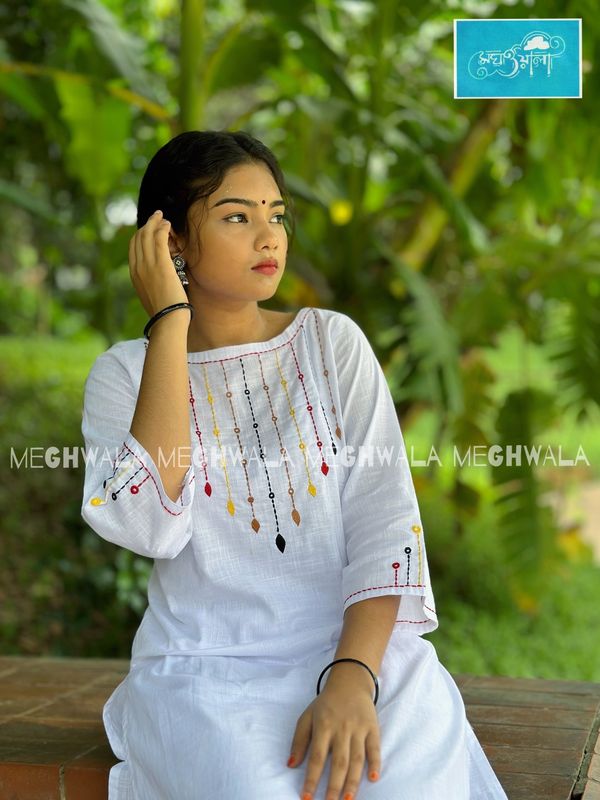 Embroidery work KURTI