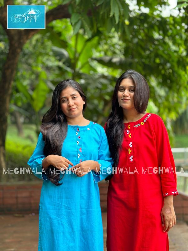 Embroidery work KURTI