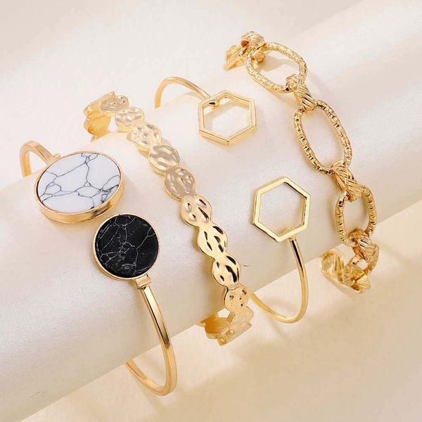 4 pcs geometric Braclet