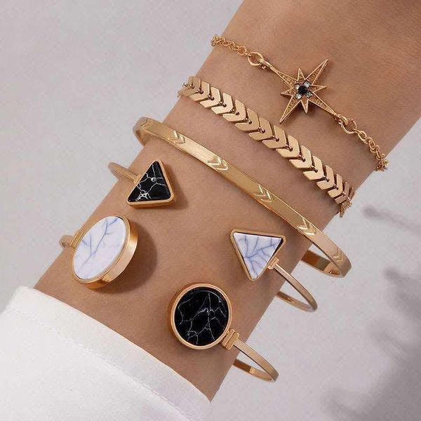 5 pcs geometric Braclet