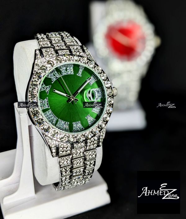 Full Iced Hip Hop Watch