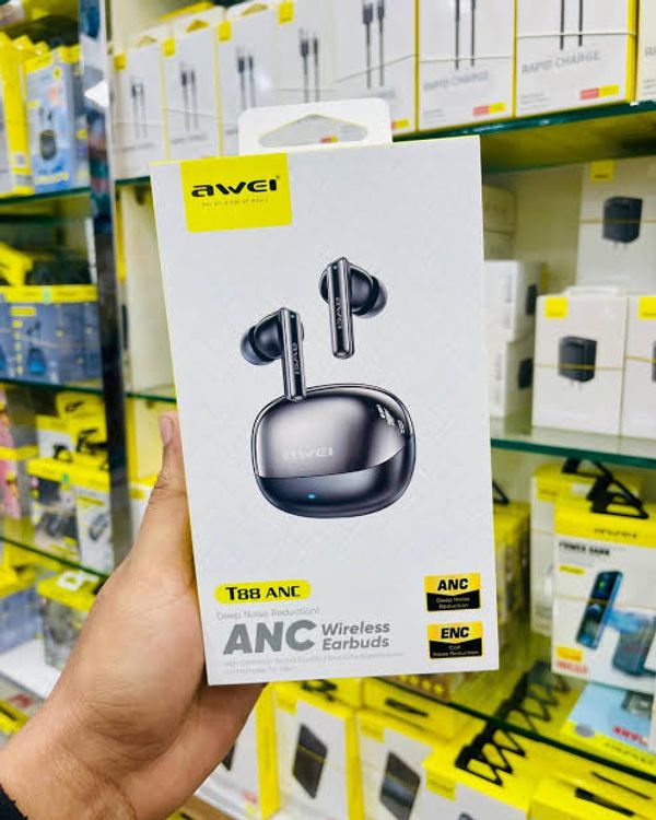 Awei T88 ANC Bluetooth Earphone - Image 3