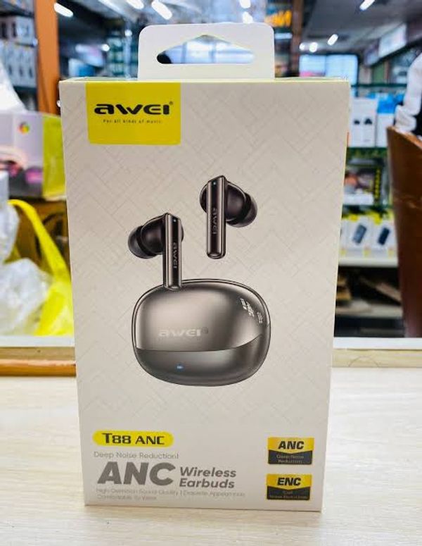 Awei T88 ANC Bluetooth Earphone - Image 4