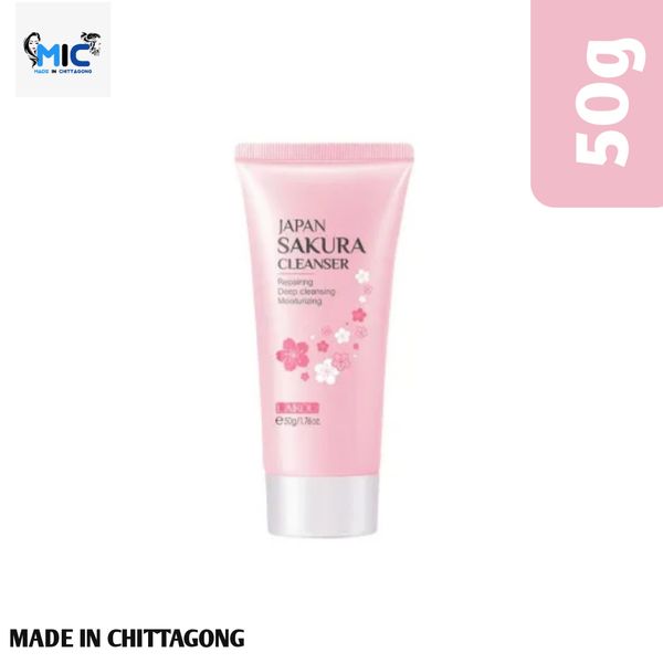 LAIKOU Sakura Cleanser Face Wash - 50g