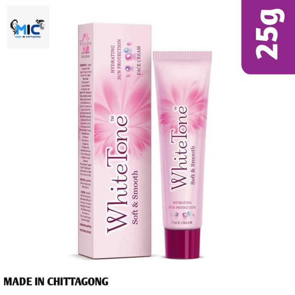 White Tone Soft and Smooth Face Cream, 25 g