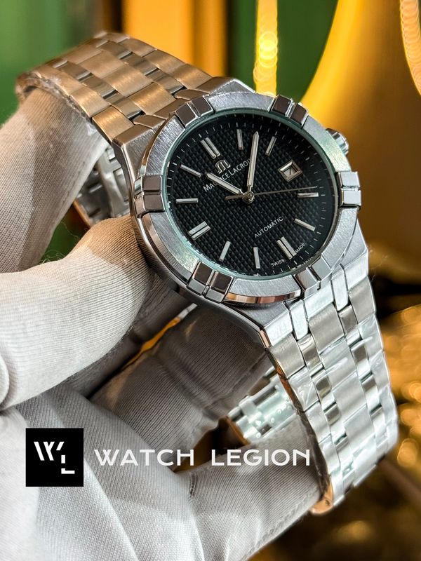 MAURICE LACROIX CHAIN AUTO BLACK DIAL