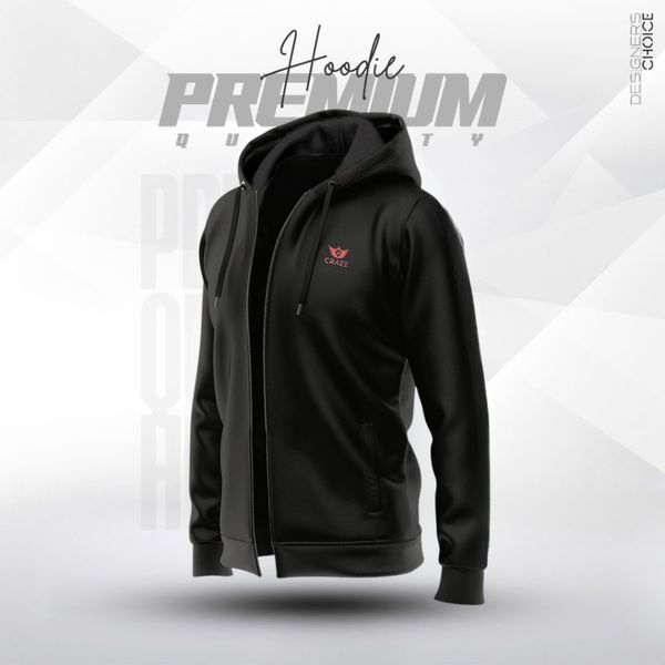 Men's Premium Zipper Hoodie