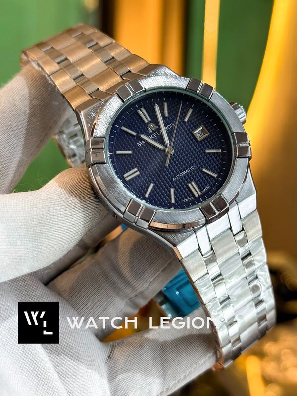 MAURICE LACROIX CHAIN AUTO BLUE DIAL