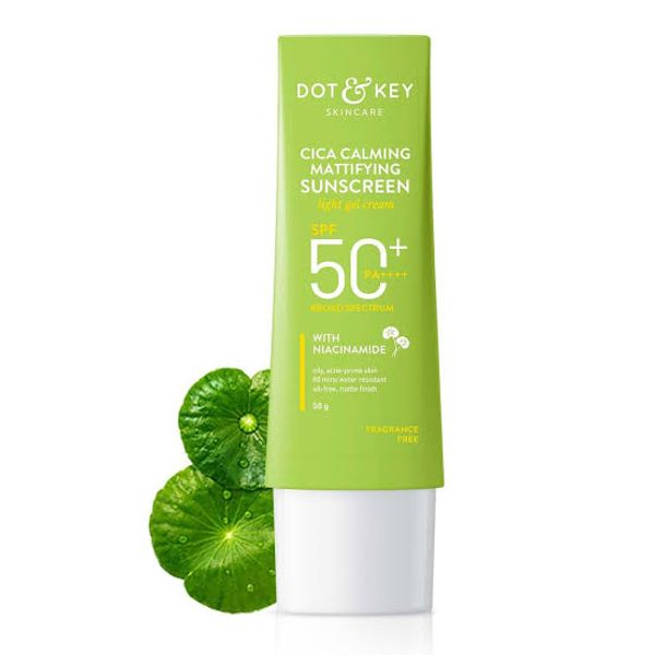 Dot & key Cica & Niacinamide Mattifying Sunscreen SPF 50+ PA++++