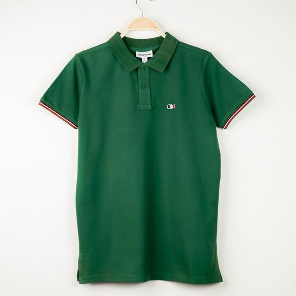 L1 100% Combed Cotton Polo Green