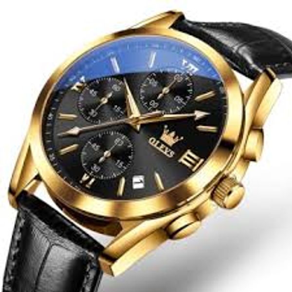 Fashionable Glass Quartz Analog Men's Watch