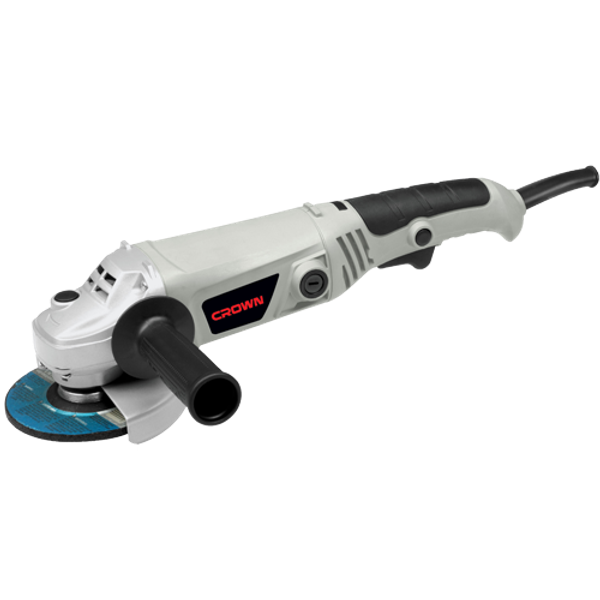 CROWN Professional Angle Grinder, 860W, 100mm, Rear switch; CT13288