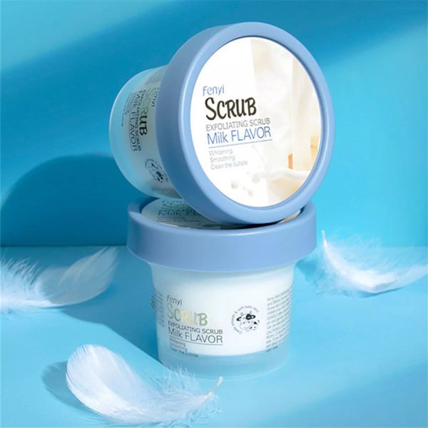Fenyi Milk Flavor Body Scrub Exfoliating - 100gm