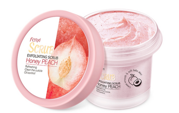 Fenyi Peach & Honey Exfoliating Body Scrub -100g