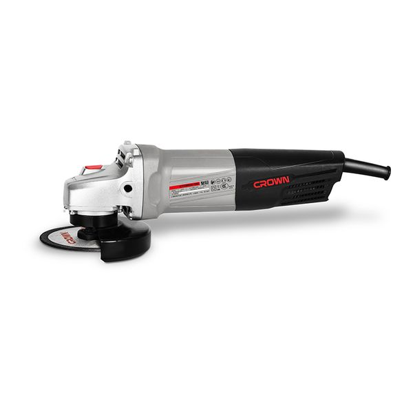 CROWN 4" Professional Angle Grinder, 860W, 100mm, Rear switch; CT13504-100