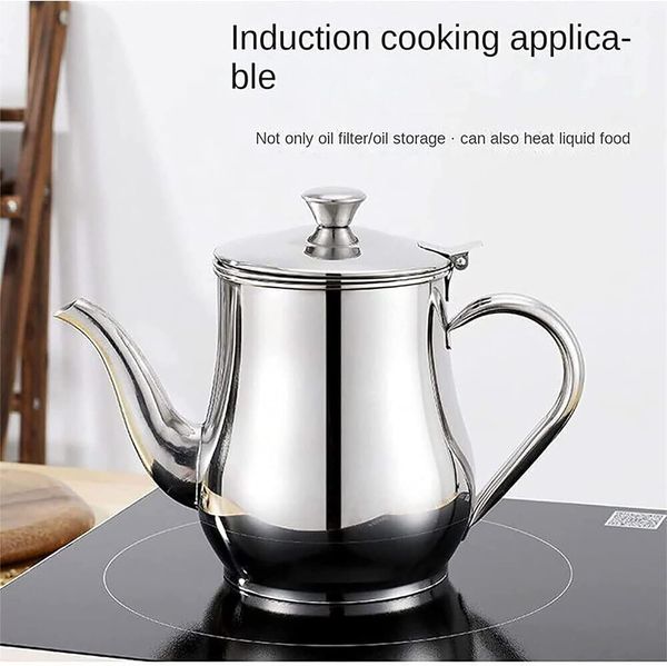 Stainless Steel Oil Pot Or Tea Pot for Kitchen