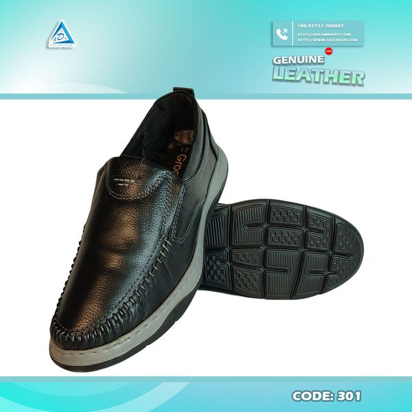 Casual Leather Loafer Shoes For Men- 301