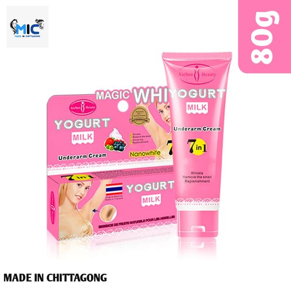Magic White 7 In 1 Yogurt and Milk Under Arm Cream, 80g