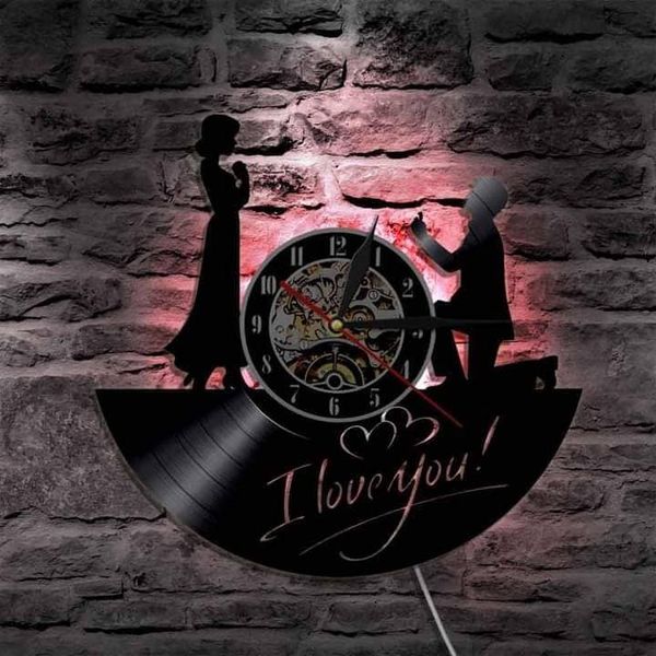 love you clock