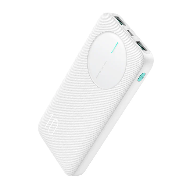 JOYROOM JR-PBF12 2.4A LED Power Bank 22.5W 10000mAh – White