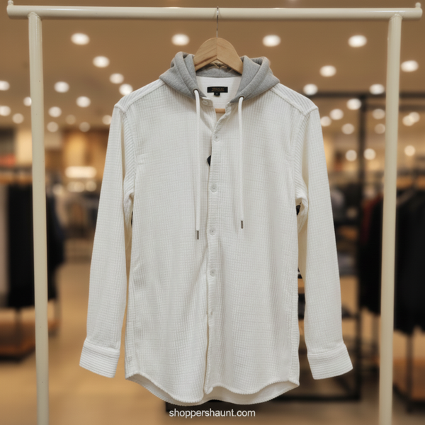 Premium wolf fabric hooded shirt for winter (unisex)