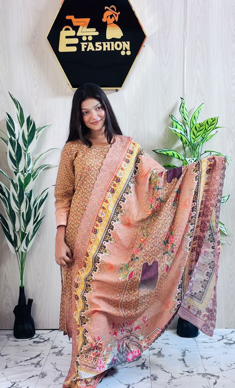চমৎকার একটি সামার ফ্রেন্ডলি ঈদ স্পেশাল ড্রেস