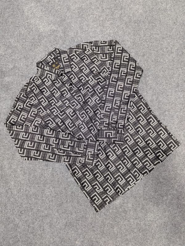 Box print shirt