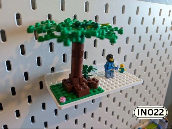 Skadis brick shelf