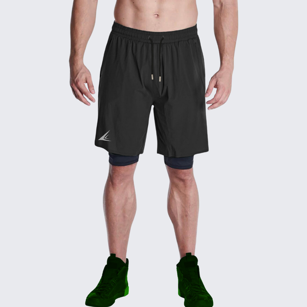 9" Inseam 2in1 Shorts for Men BSS01