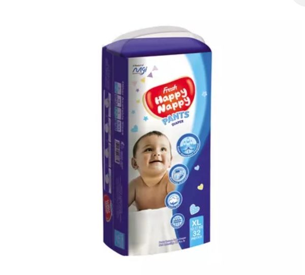 Fresh Happy Nappy Pant Diaper XL (12 -17 kg) 32 pcs