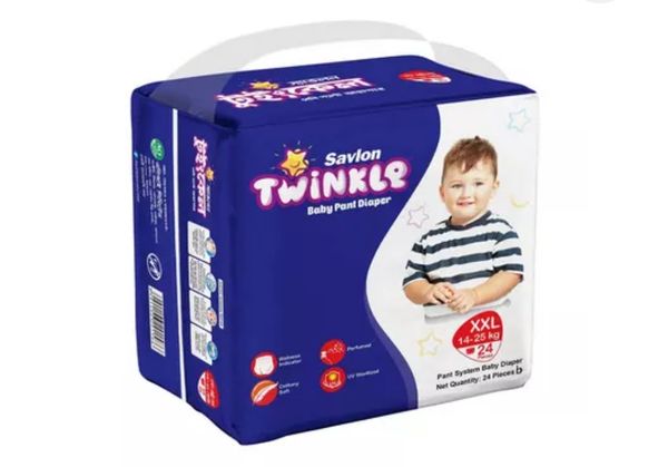 Savlon Twinkle Baby Pant Diaper XXL (14-25kg) 24 pcs